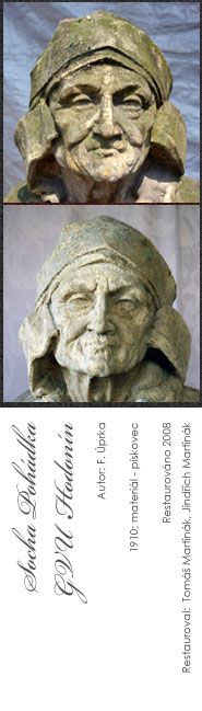 Socha Pohádka - GVU Hodonín